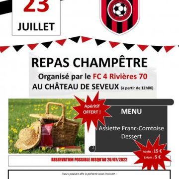 Repas champêtre FC4R 
