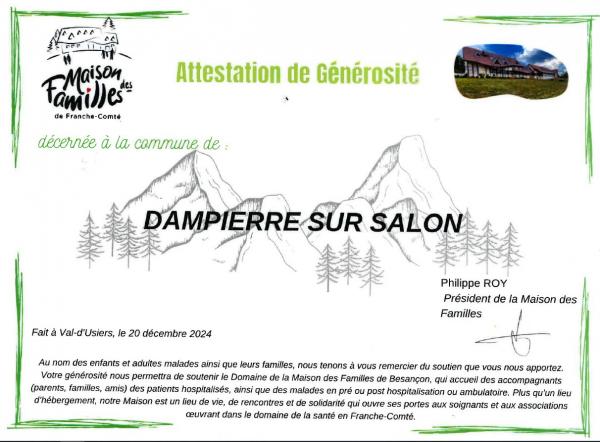 La maison des familles