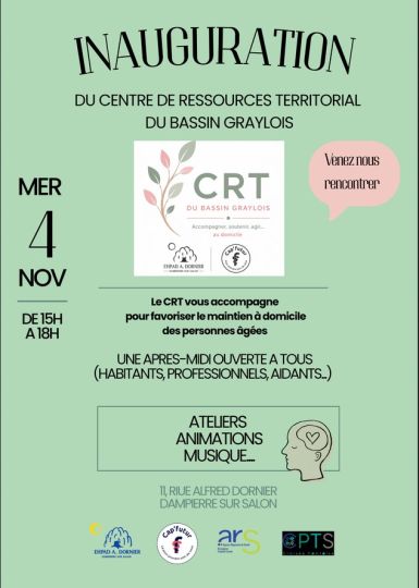 Inauguration du CRT du Bassin Graylois