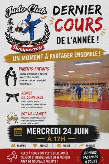 Derniers cours du Judo Club