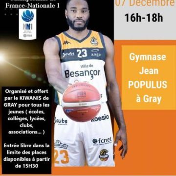 Entrainement de Basket à GRAY 