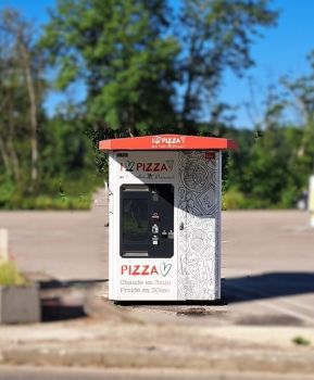 Distributeur à pizza